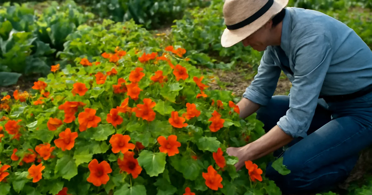 Cultiver Capucine au Potager : Plantation, Entretien et Récolte