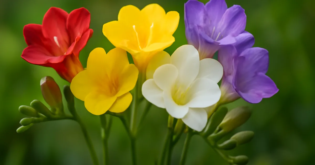 Freesia : Planter les Bulbes et Profiter de son Parfum Délicat