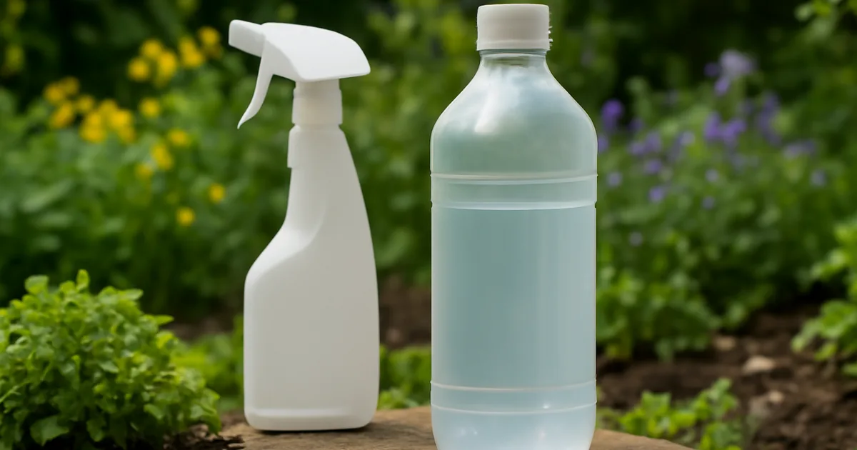 Peroxyde d'Hydrogène au Jardin : Utilisations et Précautions